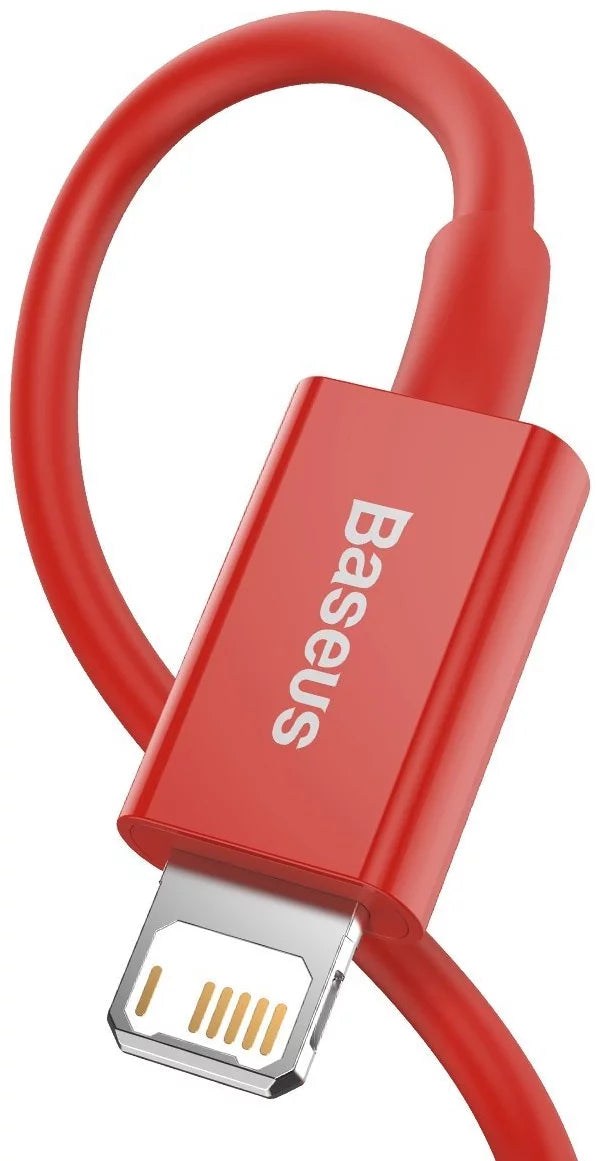 Lightning Fast Charging Cable 2.4A | 1M Red - MIZO.at