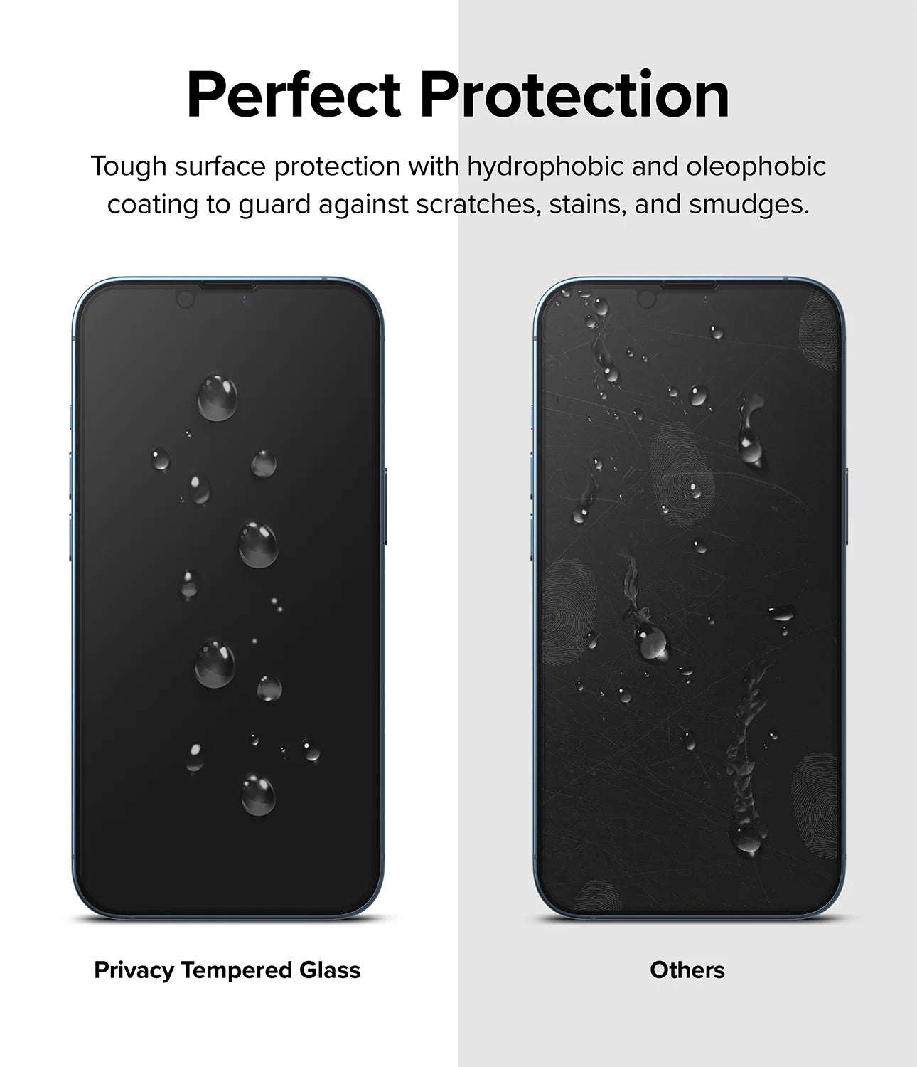 iPhone 14 Plus/13 Pro Max Privacy Glass | 9H Anti-Spy Protection - MIZO.at