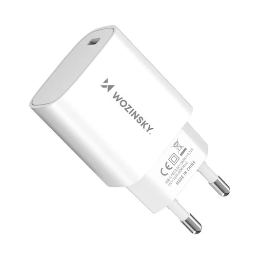 Wozinsky WGWCCW 20W USB-C Schnellladegerät Weiß - MIZO.at