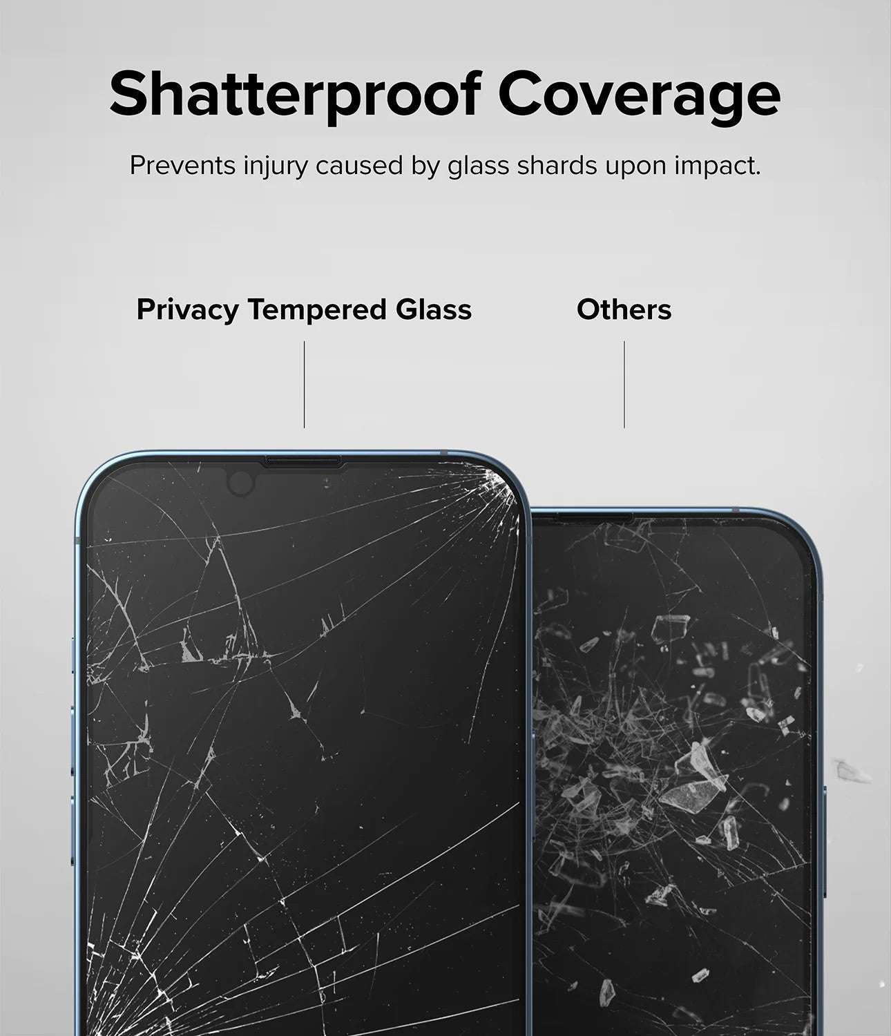 iPhone 14 Plus/13 Pro Max Privacy Glass | 9H Anti-Spy Protection - MIZO.at