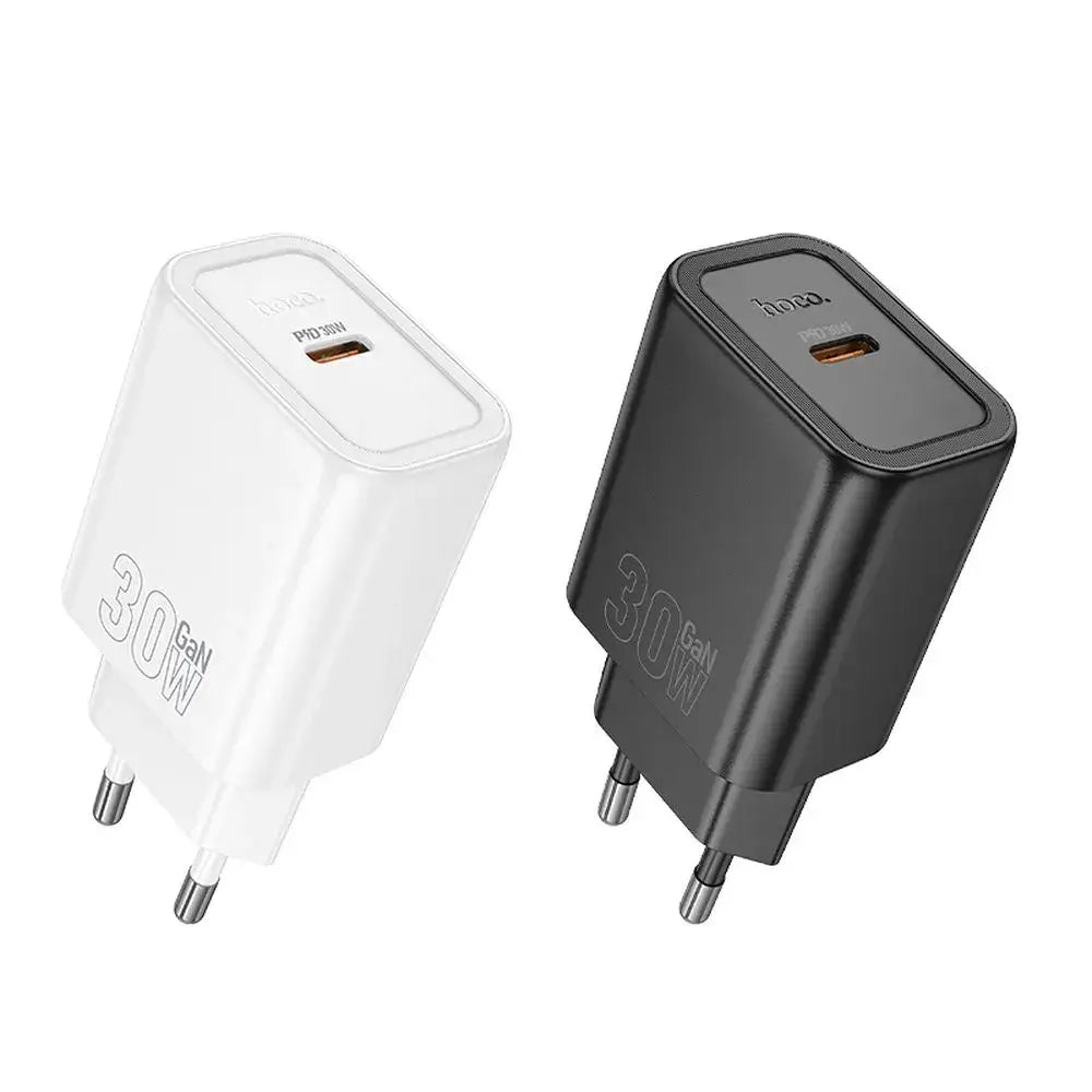 HOCO Wall Charger Type C PD QC 30W N62 Black - MIZO.at