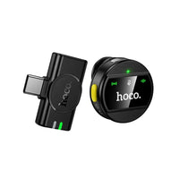 Hoco L21 Wireless Mikrofon USB-C Schwarz Funk - MIZO.at