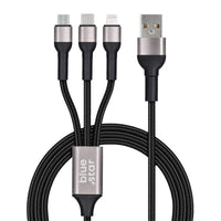 Blue Star 3-in-1 Charging & Data Cable | Versatile & Durable - MIZO.at