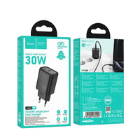 HOCO Wall Charger Type C PD QC 30W N62 Black - MIZO.at