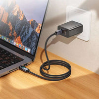 HOCO X112 Type-C to Type-C Cable 60W with Display – Black