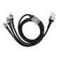 Blue Star 3-in-1 Ladekabel – Vielseitig Langlebig Schnellladung - MIZO.at