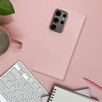 Samsung Galaxy S26 Ultra Frame Case Hülle Powder Pink - MIZO.at