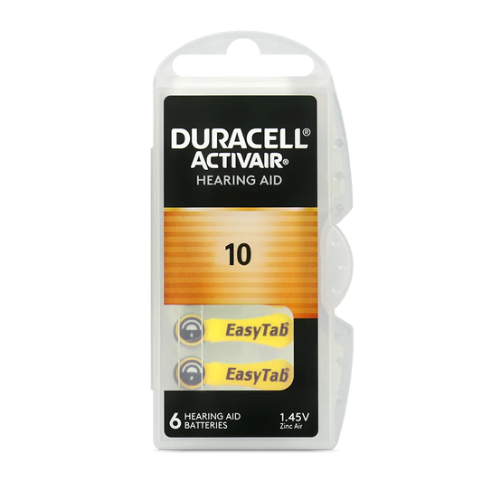 Duracell ActivAir 10 Batteries 6er Pack Made in Germany - MIZO.at