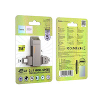 HOCO UD15 256GB USB-A + USB-C Pendrive USB 3.2