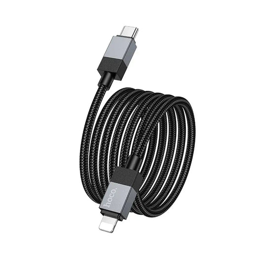 HOCO X110 Ladekabel Type-C auf Lightning 27W PD – 1m Schwarz - MIZO.at