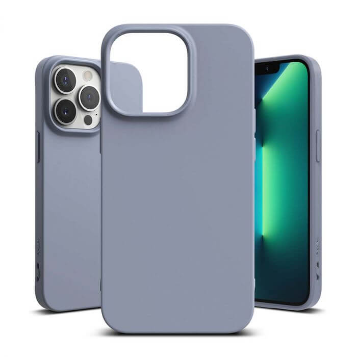 iPhone 13 Pro Max Air-S Case | Slim & Flexible Lavender Gray - MIZO.at