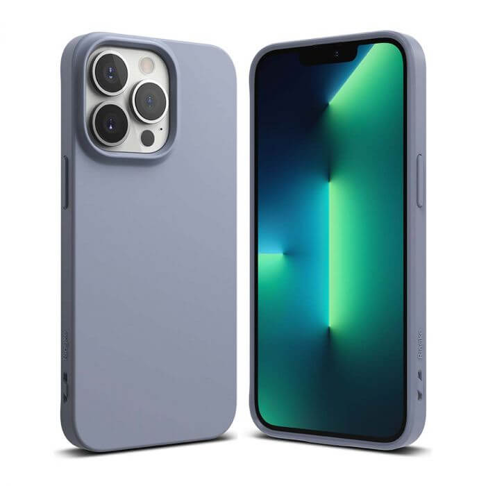 iPhone 13 Pro Max Air-S Case | Slim & Flexible Lavender Gray - MIZO.at