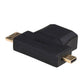 Akyga AK-AD-23 Adapter – HDMI (F) zu Mini/Micro HDMI (M) 3-in-1 - MIZO.at
