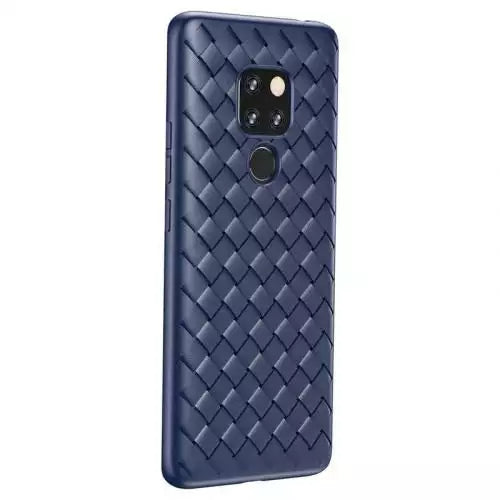 Baseus Huawei Mate 20 Case BV Weaving – Blau Design Elegant - MIZO.at