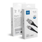 Blue Star USB-C Kabel – 1,2m Schwarz Schnellladung Datensync - MIZO.at
