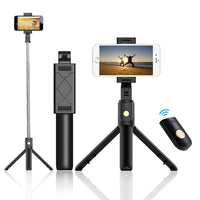 Selfie Stick with Bluetooth Remote & Tripod | Adjustable Height - MIZO.at