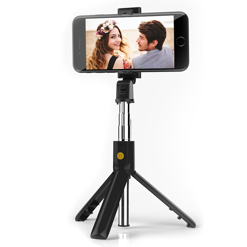 Selfie Stick with Bluetooth Remote & Tripod | Adjustable Height - MIZO.at