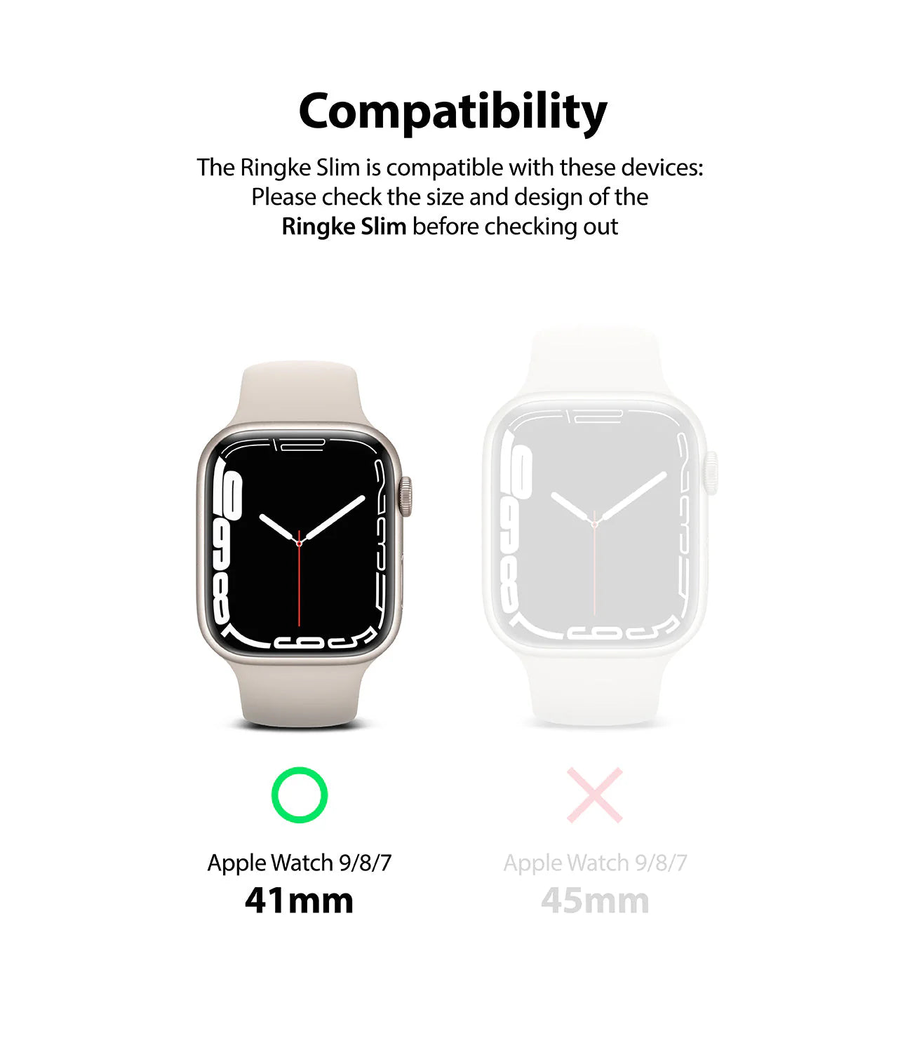 Apple Watch 7/8/9 41mm Case | Slim & Durable Protection - MIZO.at