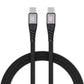 Blue Star 60W USB-C zu USB-C Kabel – 1,2m Schwarz Schnellladung - MIZO.at