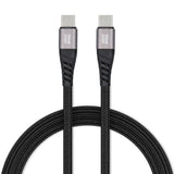 Blue Star 60W USB-C zu USB-C Kabel – 1,2m Schwarz Schnellladung - MIZO.at