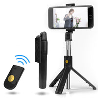 Selfie Stick with Bluetooth Remote & Tripod | Adjustable Height - MIZO.at