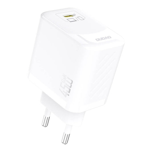 Dudao A28C 45W GaN Ladeset + USB-C Kabel Weiß - MIZO.at