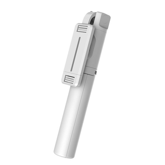 P30 Mini Selfie Stick Tripod Weiß | Bluetooth & 68 cm - MIZO.at