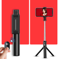 Mini Selfie Stick Tripod P30 White | Bluetooth Remote Control - MIZO.at