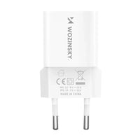 Wozinsky WWCEAC 33W GaN Ladegerät USB-A + USB-C Weiß - MIZO.at