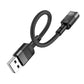 Hoco USB zu Type-C OTG Adapter – 10cm Schwarz Kompakt Praktisch - MIZO.at