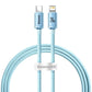 USB C auf Lightning Kabel 1,2 m 20W Schnellladen iPhone Baseus Crystal Shine - MIZO.at