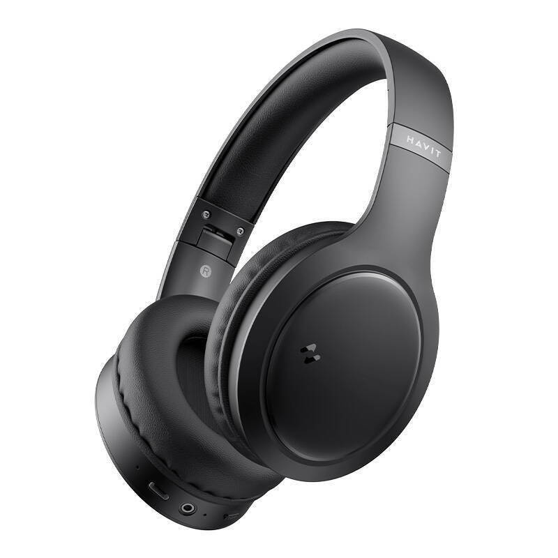 Havit H633BT Wireless Headphones | Comfortable & Stylish Black - MIZO.at