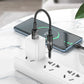 Hoco USB zu Type-C OTG Adapter – 10cm Schwarz Kompakt Praktisch - MIZO.at