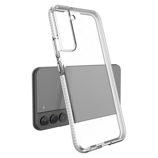 Samsung S22+ Spring Case Schwarz – Frame Gel Schutzhülle - MIZO.at