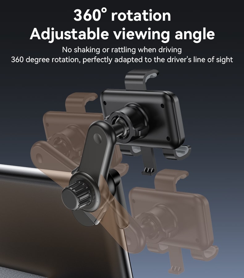 YESIDO Car Holder C250 | Screen Corner Mount – Black - MIZO.at