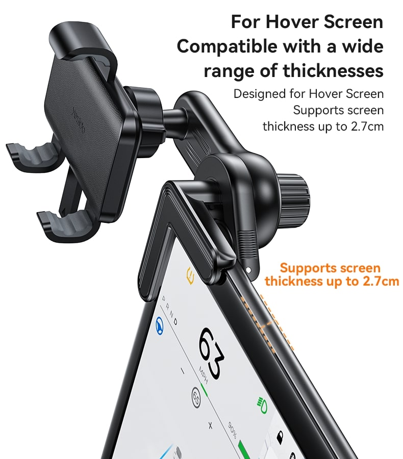 YESIDO Car Holder C250 | Screen Corner Mount – Black - MIZO.at