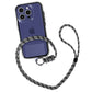 Universal Phone Lanyard Schwarz 120cm | Verstellbare Handykette für alle Handys - MIZO.at