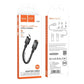 Hoco Lightning zu Type-C OTG Adapter – 10cm Schwarz Kompakt - MIZO.at