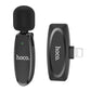 Hoco Wireless Mikrofon iPhone Lightning – Schwarz Kabellos Professionell - MIZO.at