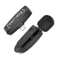 Hoco Wireless Mikrofon iPhone Lightning – Schwarz Kabellos Professionell - MIZO.at