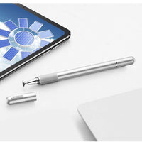 Capacitive Stylus & Gel Pen | Precision Disc | Silver - MIZO.at