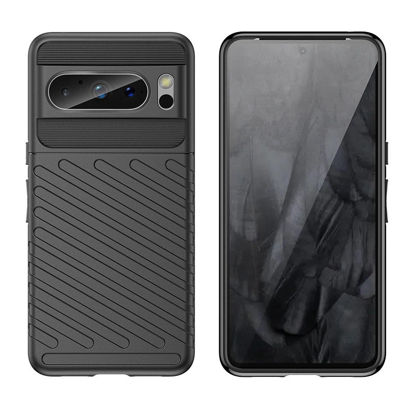 Google Pixel 8 Thunder Case | Durable Black Protection - MIZO.at
