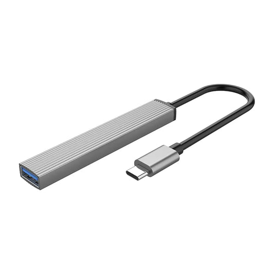 Orico AH-13 USB-C Hub 4-Port | 1x USB 3.0, 3x USB 2.0, Grau - MIZO.at