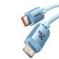 USB C auf Lightning Kabel 1,2 m 20W Schnellladen iPhone Baseus Crystal Shine - MIZO.at