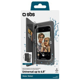 SBS Universal Waterproof Case Schwarz | Schutz für alle Smartphones - MIZO.at