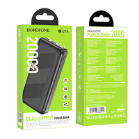 Borofone Power Bank 20000mAh | Dual USB Fast Charging - MIZO.at