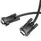 HOCO VGA Kabel Stecker zu Stecker 2m Schwarz | Full HD 1080p US11 - MIZO.at