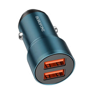Borofone BZ19 Wisdom Car Charger 2xUSB | QC/FCP/AFC 12W - MIZO.at
