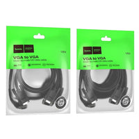 HOCO VGA Cable (Male to Male) HD 1080p US11 2m Black - MIZO.at