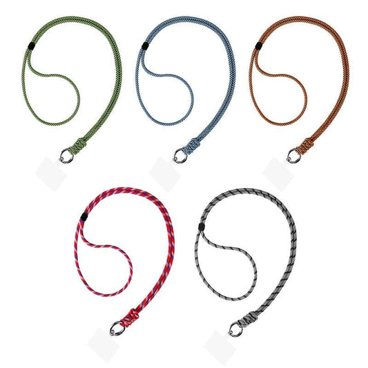 Universal Phone Lanyard Schwarz 120cm | Verstellbare Handykette für alle Handys - MIZO.at